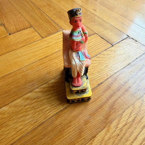 Pharaoh Decorative Figurine in Excellent Condition