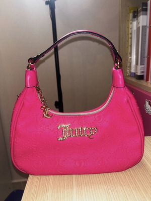 Juicy Couture shoulder bag pink like new