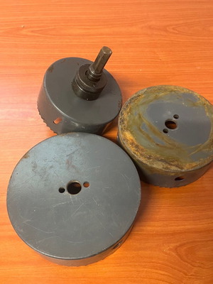 Hole saws used