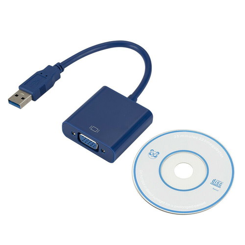 USB to VGA video adapter new, 1080p for PC and Laptop Windows