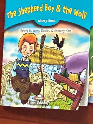 The Shepherd Boy and the Wolf CD used with notes