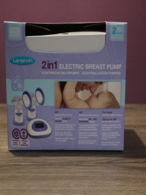 Lansinoh double electric breast pump used, 2in1 model