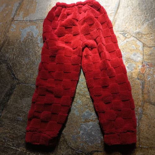 Women's winter pajama, burgundy, warm and cozy