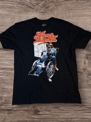 Επίσημη μαύρη μπλούζα King Diamond XL, σε άριστη κατάσταση