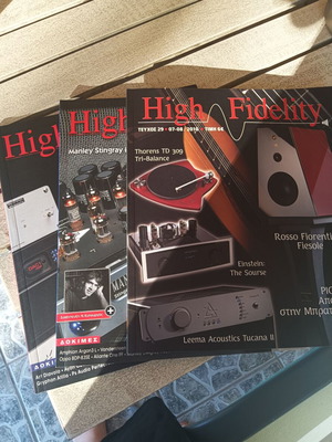 High Fidelity magazines like new, issues 1-29