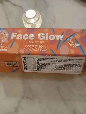 Face Glow 3-piece facial care set new
