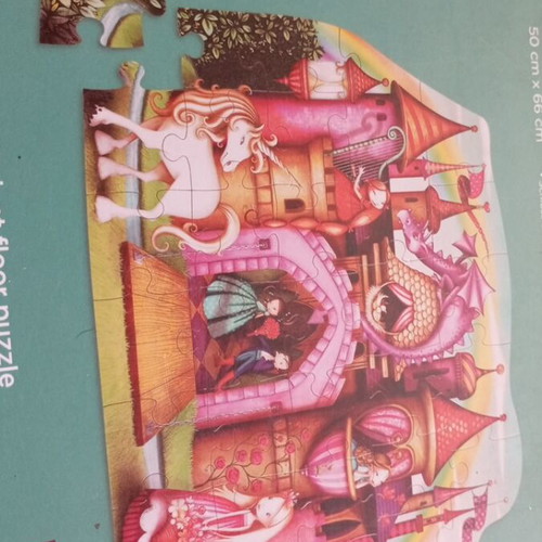 Floor puzzles like new, pack of 2, 32 and 36 pieces, 3+ years