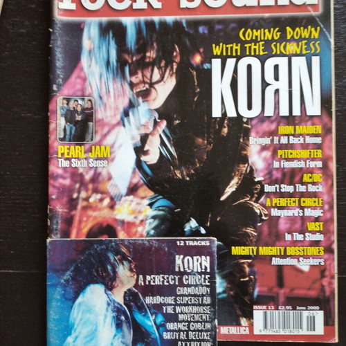 Rock Sound #13 magazine with CD used