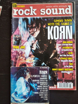 Rock Sound #13 magazine with CD used