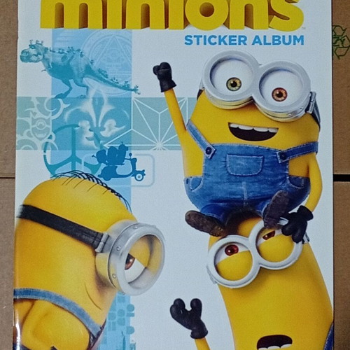 Topps Minions and Despicable Me 3 Sticker Albums like new, set of 2