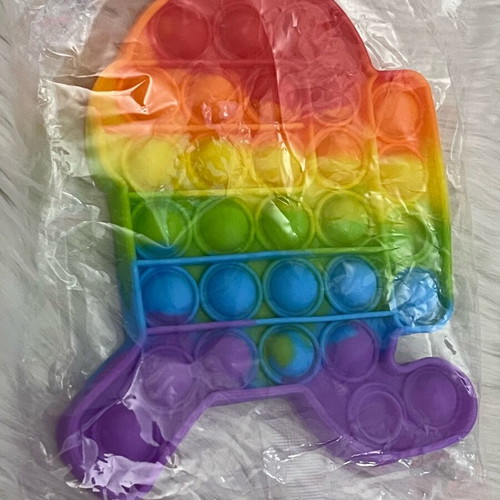 Pop It Fidget colorful humanoid like new