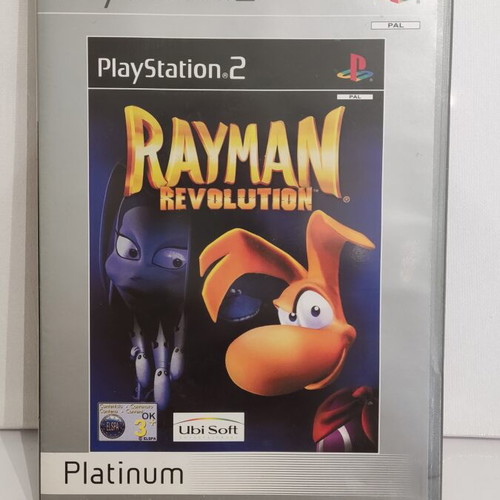 Rayman Revolution Platinum PS2 game like new