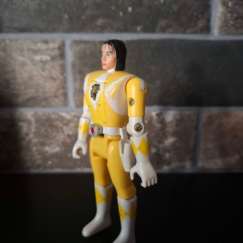 Power Rangers Yellow Ranger used figure from the '90s