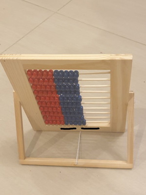 Minions Abacus 25x21cm Like New for Kindergarten and First Grade