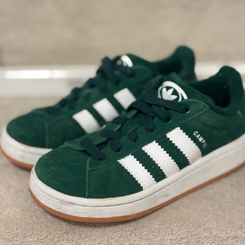 adidas gazelle silver green womens ✓ Adidas Campus 00s Grey White (Kids) (HQ6507) main image 0