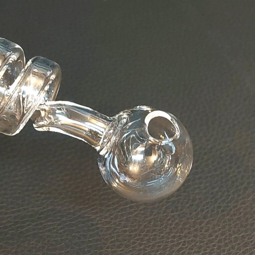 Glass pipe new, size 13 cm