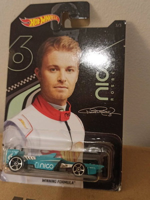 Hot Wheels Winning Formula HW Nico Rosberg καινούργιο σφραγισμένο