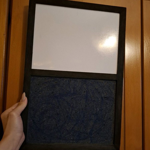 Notice and Marker Board used