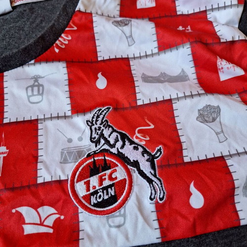 Fan T-shirt of Köln used, size M
