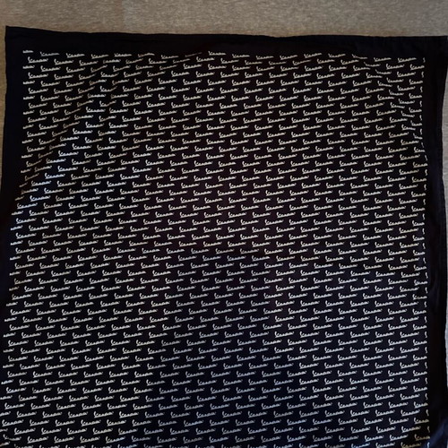 Vespa original bandana scarf used blue