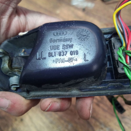 Door handle front left for Audi A3 S3 8L 1997 used