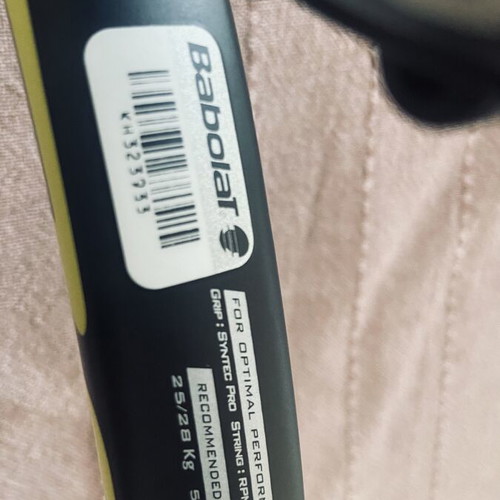 Babolat tennis racket like new with case