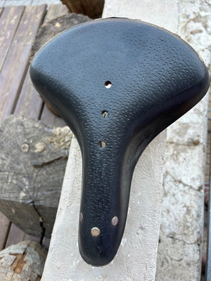 Eastman retro bicycle saddle with double metal springs
