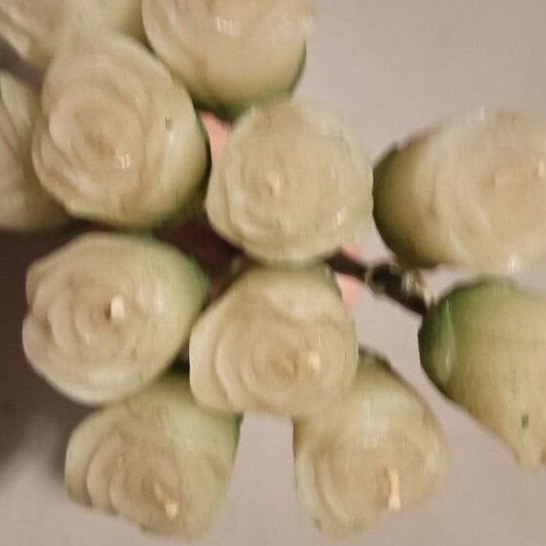 Handmade candles bouquet of 11 roses like new