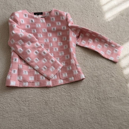 Escada jacket like new, pink, size M-L