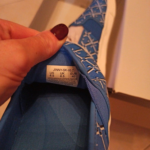 Ralph Lauren women's shoes blue leather new size 40