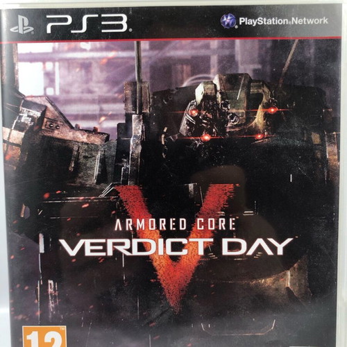 Armored Core V Verdict Day PlayStation 3 used