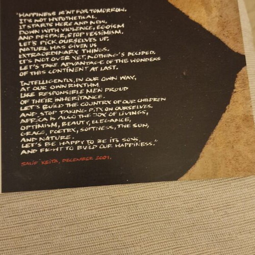 Salif Keita Moffou CD album 2002 like new