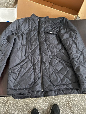 Quilted Jacket 157 XL like new, black
