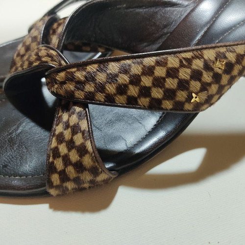 Louis Vuitton Mule used size 40.5 brown