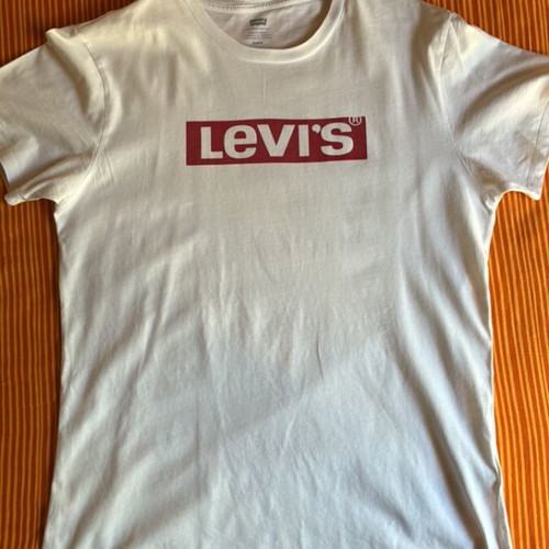 Levi's T-shirt, white, size M