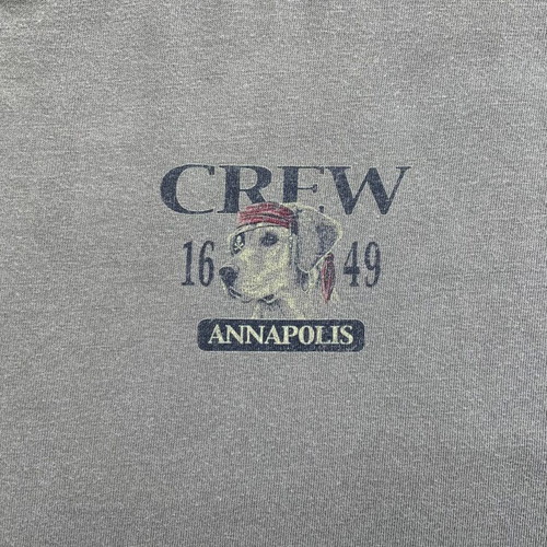 Men's Annapolis 1649 Crew T-Shirt used, gray, size XL/XXL