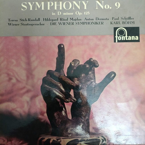 Beethoven Symphony No. 9 LP like new