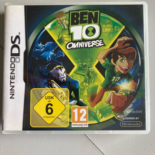 Ben 10 Omniverse Nintendo DS like new, complete set