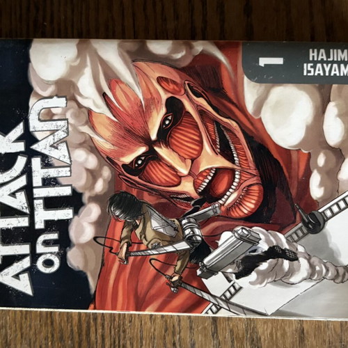 Manga set Attack on Titan Vol. 1 & Assassination Classroom Vol. 18 like new
