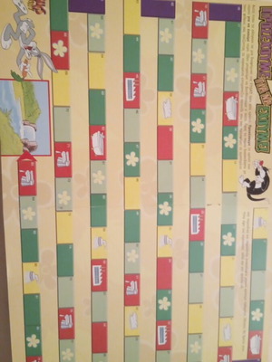 Looney Tunes Bugs Bunny Collectible Paper Board Game EYDAP 1990-93