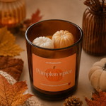 Pumpkin spice candle handmade