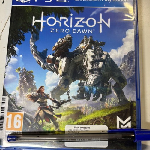 Horizon Zero Dawn PS4 used adventure game