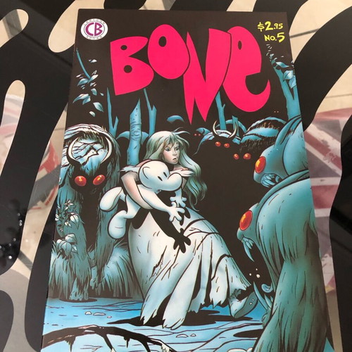 Bone 5 mint 7th printing 1994 Jeff Smith comic book