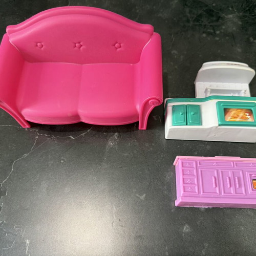 Barbie doll furniture set