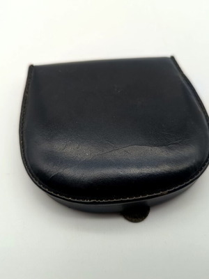 Leather coin wallet vintage used