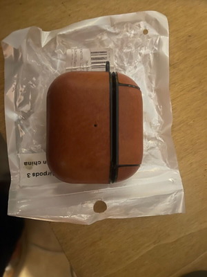 AirPods 3 Case Brown Leather New