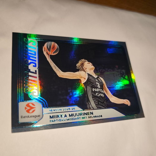 Miikka Muurinen 1/1 Euroleague Contenders Suite Shorts Partizan 2025-2026