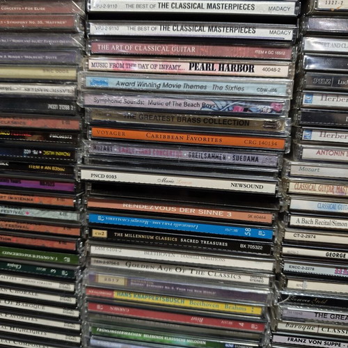 Classical music CD collection, 85 pieces