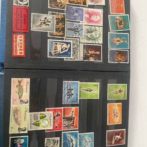 Stamps like new with album