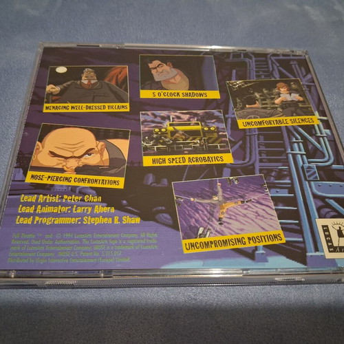 Full Throttle PC game like new, adventure